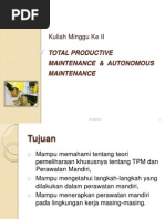Download Total Productive Maintenance    Autonomous Maintenance by Hafiz Zukafle SN229837890 doc pdf