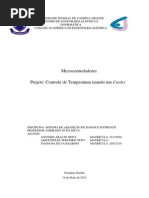 Projeto Controle de Temperatura