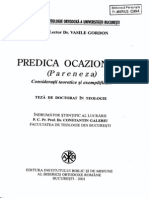 Carte Predica Ocazionala