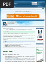 Optimize Performance of Windows 8.1