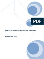 Procurement and Contracts Operational Handbook