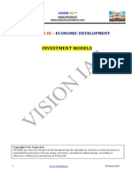 Investment Models Economic Development WWW - Visionias.in