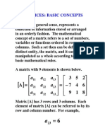 Matrices Basic Concepts