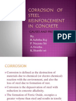 Corrosion of Steel Reinforcement in Concrete