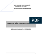 Evaluacion Psicopedagogica