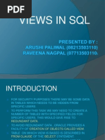 Views in SQL