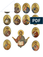 Orthodox Apostles Tree Medallions