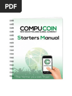 Download CompuCoin Starters Manual by CompuCoin SN229883644 doc pdf