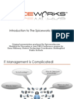 Spiceworks 4 TIES Anon