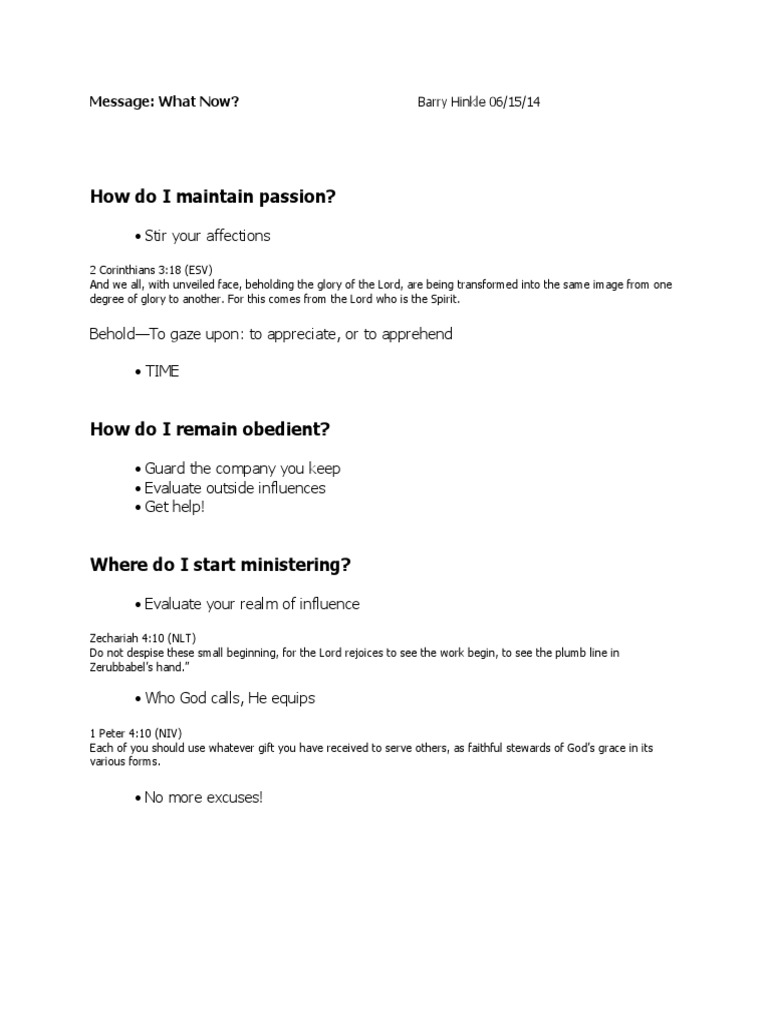 How Do I Maintain Passion? Stir Your Affections PDF