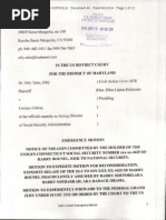 USDCMD ECF 40 - Taitz v Colvin - MtR MtE Notice of Treason - 1-13-Cv-01878_40 (3)