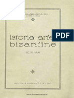 Istoria Artei Bizantine, P. Constantinescu, 1927