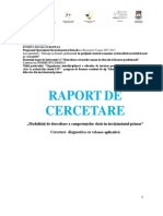 Raport de Cercetare ICOS