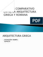 Analisis Comparativo Entre La Arquitectura Griega y Romana