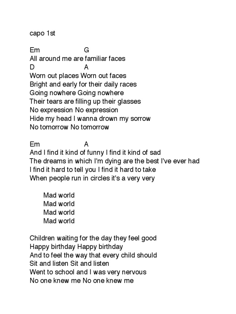 Mad World