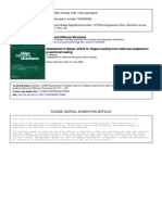 Fatigue Cracking (Offshore Engineering)