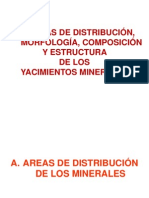 1º Clase Areas de Distribución de Los Minerales 7-05-2012