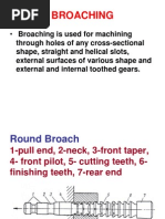 Broaching