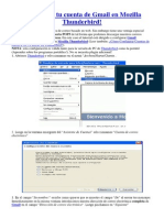 Configurar Tu Cuenta de Gmail en Mozilla Thunderbird y Habilitar Pop en Gmail