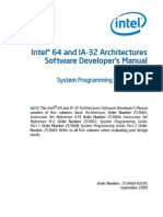 Intel 64 and IA-32 Architectures Software Developers Manual - Volume 3A - System Programming Guide
