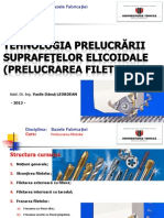 Prelucrarea Filetelor