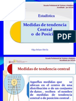 Medidas Centrales