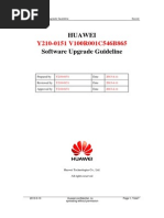 Download HUAWEI Y210-0151 V100R001C546B865 Software Upgrade Guideline by Peter Martinez SN229928319 doc pdf