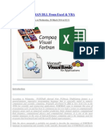 Calling A Fortran DLL From Excel