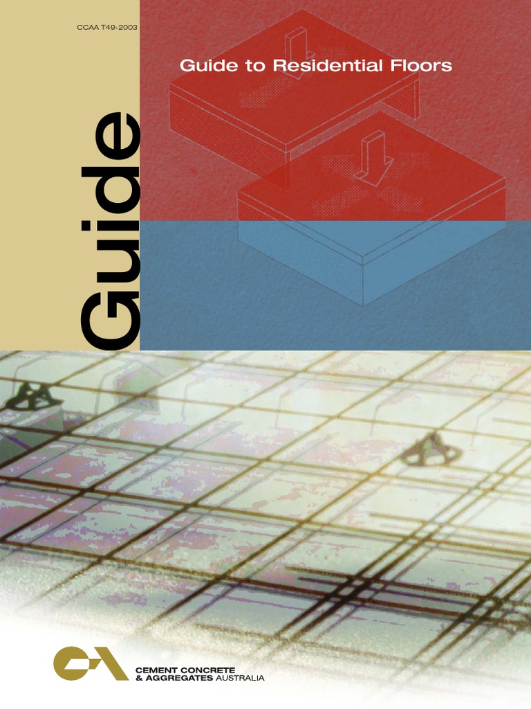 Guide To Residential Floors - Australia | PDF | Deep Foundation | Concrete