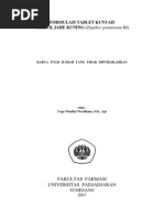 Download Formulasi Tablet Kunyah Serbuk Jahe Kunyah by Eka Kurniasih SN229937880 doc pdf