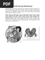 Kasih Sayang Terhadap Keluarga