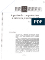 A Gestão Por Competência e a Estratégia Organizacional