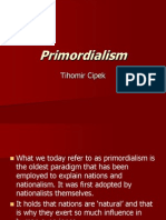 Primordialism and the Origins of National Identity