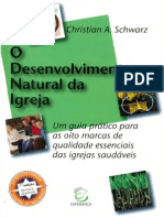 Christian A. Schwarz - O Desenvolvimento Natural Da Igreja - DNI