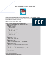 Menghitung Selisih Dua Datetime Dengan PHP