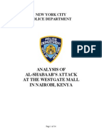 US - NYPD Westgate Report - Dec 11 2013