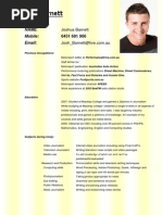 Download Josh Barnetts Resume by Josh Barnett SN229979174 doc pdf
