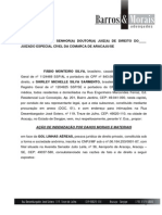 Ação de Indenização Por Danos Morais e Materiais-Fábio Monteiro de Outros