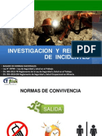 Investigacion y Reporte de Incidentes (2014)