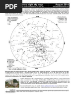 Download August 2014 night sky chart by Powerhouse Museum SN229987989 doc pdf