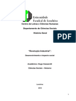 "Revolução Industrial": Desenvolvimento e Impacto Social