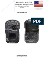 Wolfcom 3rd Eye Police Camera Brochure