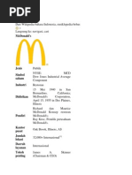 Download McDonald by Rury Wijayanto SN229997083 doc pdf