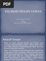 Filosofi Desain Taman 