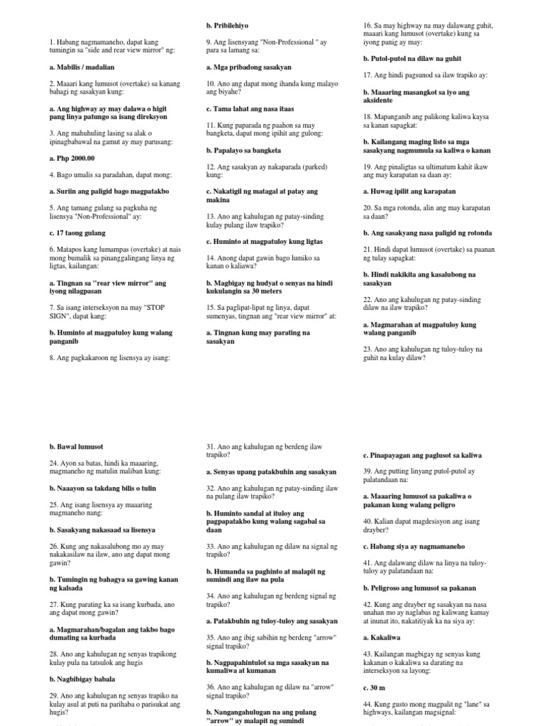 lto-exam-cheat-sheet