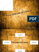 Funciones de La Ciencia