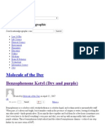 Benzophenone Ketyl (Dry and Purple) - Molecule of The Day