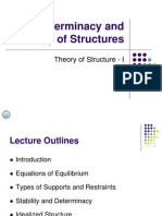 Determinacy Stability Structures Theory