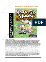 Buku Panduan Harvest Moon Back To Nature Versi Indonesia