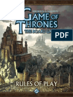 A game of Thrones Game  Rulebook 